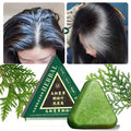 1PC Cypress Leaf Usman Shampoo, Portable Handmade Soap, Deep Cleansing, Nourishing And Moisturizing, Oil Control, Fluffy And Strong Hair, Improving Hair Quality, Suitable For Outdoor Travel, Valentine's Day And Mother's Day Gifts, Christmas Gift Box