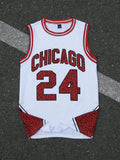 Manfinity Campus Court Men's Round Neck Numeric & Letter Print Casual Tank Top, Summer Chicago Jersey Jerseys For Men Orange Chicago Jersey Men Basketball City Inspired