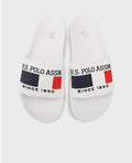U.S. Polo Assn. U.S. Polo Assn Logo Flat Slippers Men's Slippers Nico 3fx