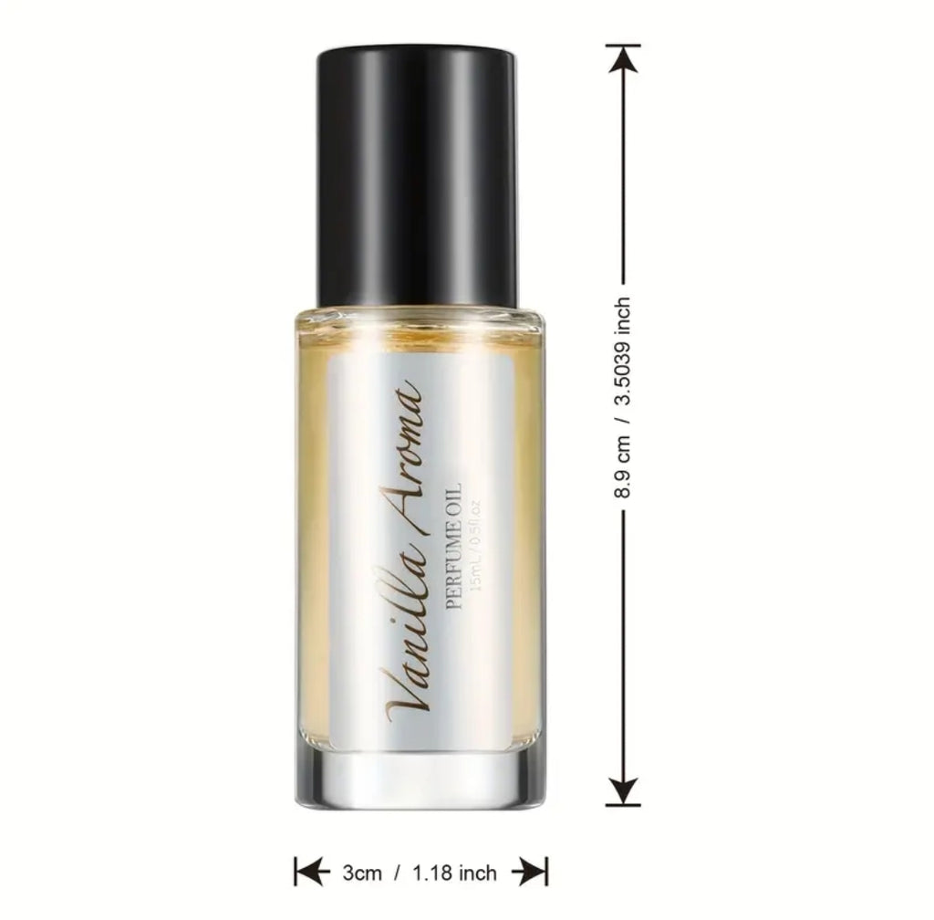 Vanilla Aroma Perfume Oil 0.5fl.oz 15ml Body Fragrance EDT Long-Lasting Fragrance Spray for Her Gift for Women