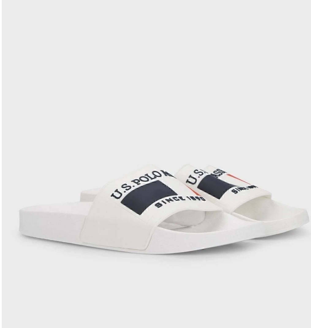 U.S. Polo Assn. U.S. Polo Assn Logo Flat Slippers Men's Slippers Nico 3fx