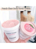 Niacinamide Ice Cream Peach Scrub, Full Body Exfoliating Scrub, Removes Calluses & Keratosis, Suitable For Daily Body Use