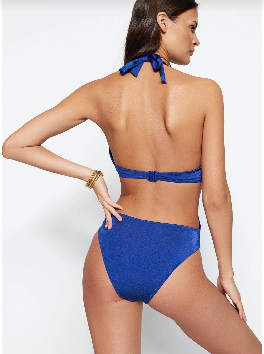 Navy Blue V-Strap Balconette Covered Regular
Mayokini Tbess23Ma00008