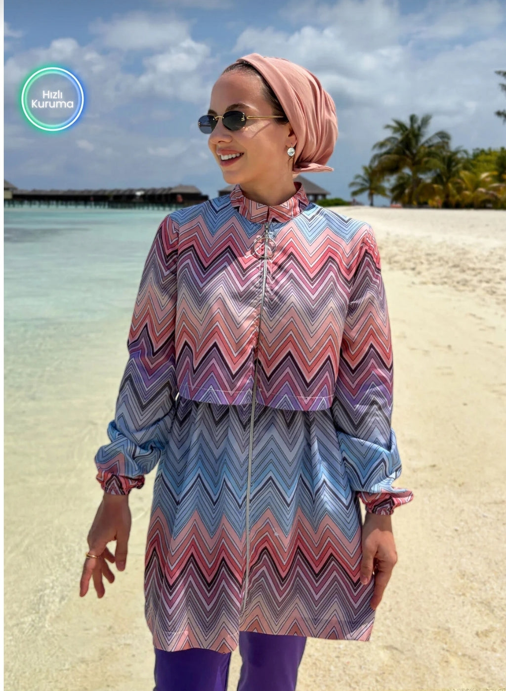 Ka Hijab _ Ruya Full Covered 2-Piece Hijab Swimsuit