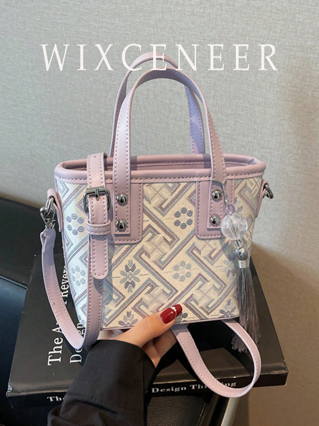 2026 New Arrival Colorblock Versatile Crossbody Bucket Bag, Popular Summer Handbag For Women