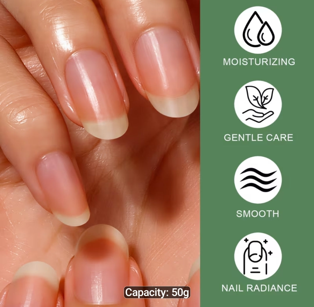 Nail Care Cream for Dry, Brittle Nails, Infused with Bee Venom, Vitamin C & Hyaluronic Acid, 24H Hydration to Support Stronger-Looking Nails, Gentle Formula