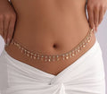 1pc Butterfly Rhinestones Waist Chain for Women, Fashionable, Sexy, Trendy, Versatile, Suitable for Vacation, Party, Daily Wear, and Holiday Gifts. Handmade with a Possible 1-3cm Variance