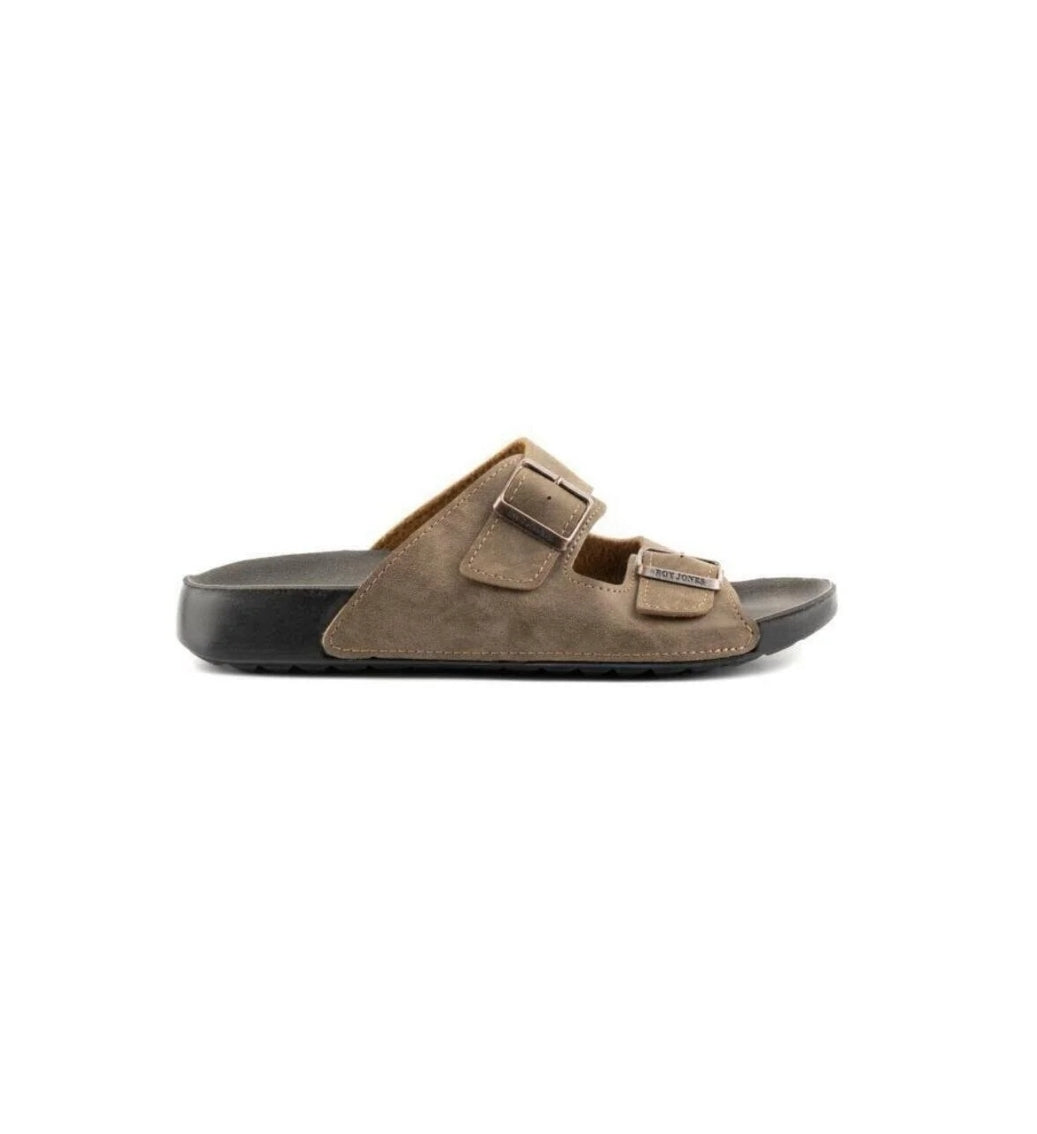 Roy Jones Delhi 4 Season Anatomical Sole Double Buckle Adjustable Trend
Style Men's Slippers 5002