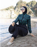 new ats Fully Covered Patterned Hijab Conservative Swimsuit 3-Piece Set
Parachute Fabric