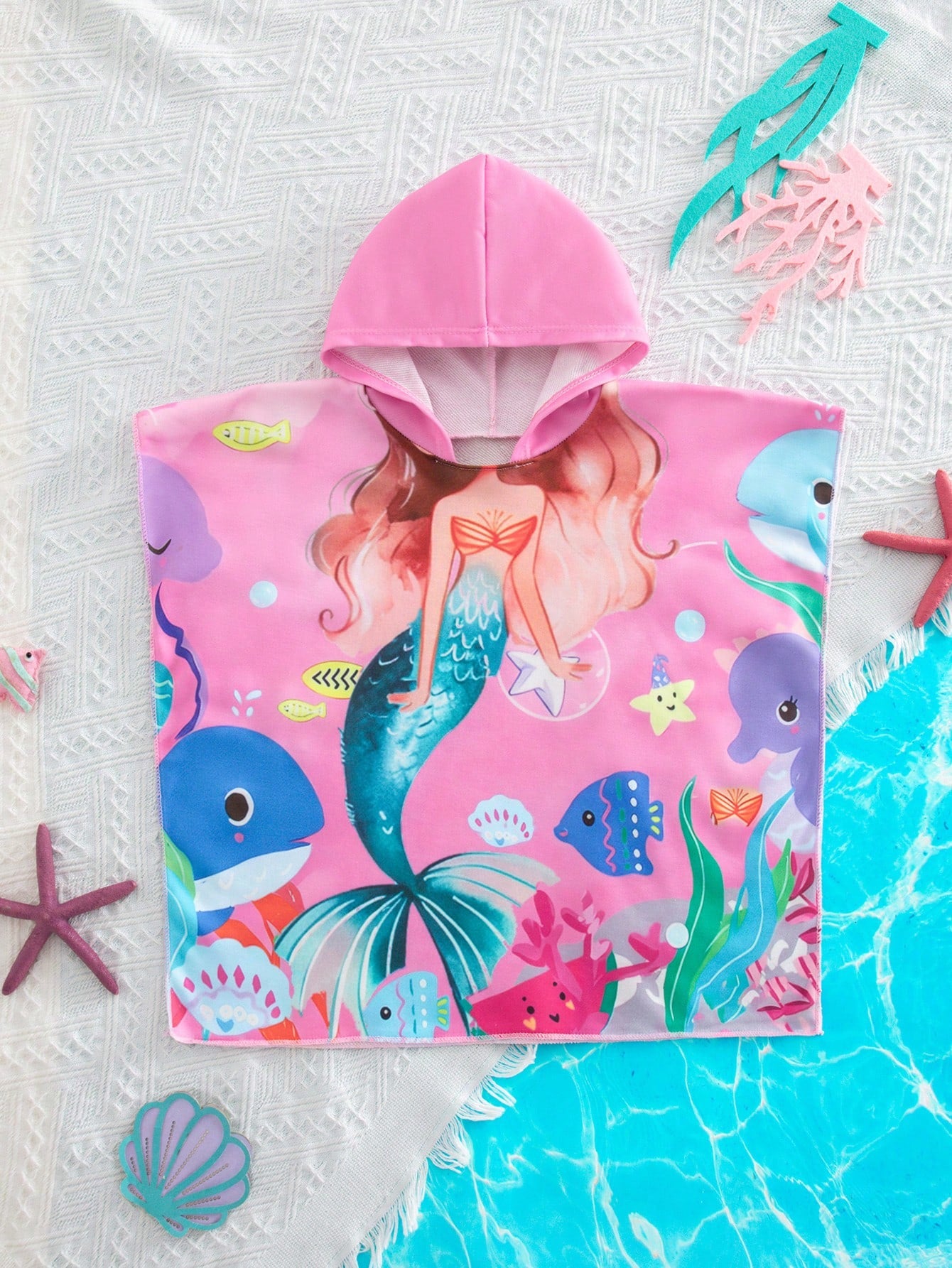 Cozy Pixies 1pc Baby Girl/Baby Girls' One-Piece Swimsuit, Casual Daily Fashion Summer Vacation Camping Outfit, Matching Sister/Family, Beach/Swimming